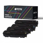 Kompatibilní náhrada za Multipack (4) Tonery CMYK (Azurová/Purpurová/Žlutá/Černá) Kompatibilní s HP Color Laserjet Canon LBP - Nahrazuje 410A (CF411A) / CRG-046 (1249C002)